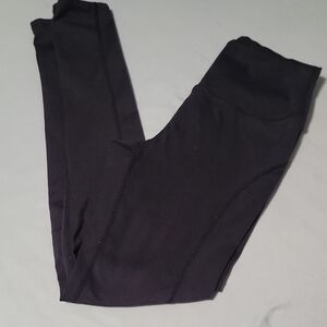 Black High-Waist Athletic Leggings